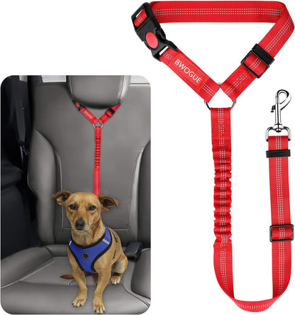 Adjustable Pet Seat Belt Restraint for Dogs and Cats - Vehicle Headrest Safety Harness (1 Pack)20