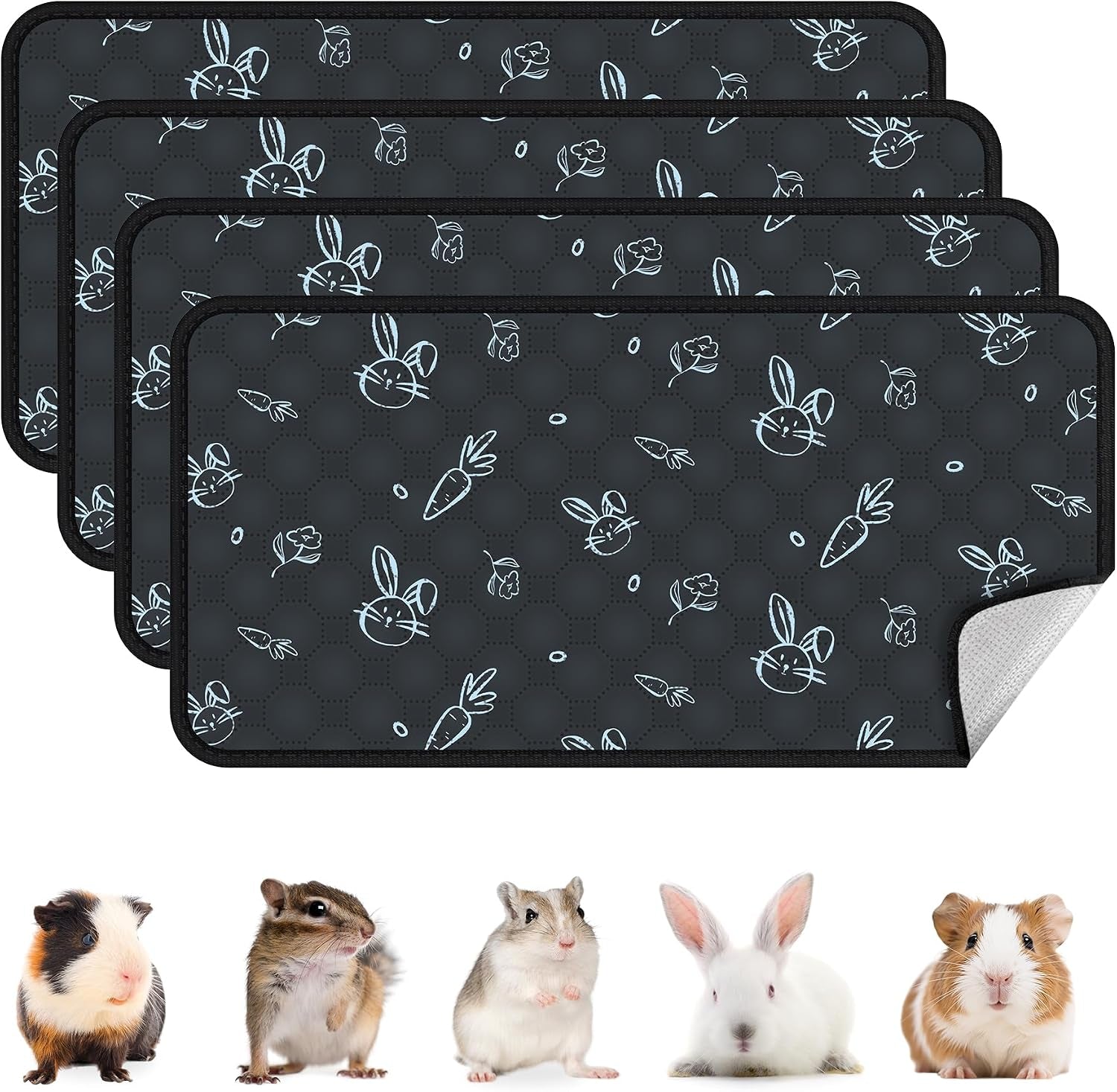 2-pack-guinea-pig-cage-liner-24-x-47-reusable-guinea-pig-bedding-washable-absorbent-pee-pads-for-dogs-rabbit-chinchilla-hamster-leakproof-anti-slip