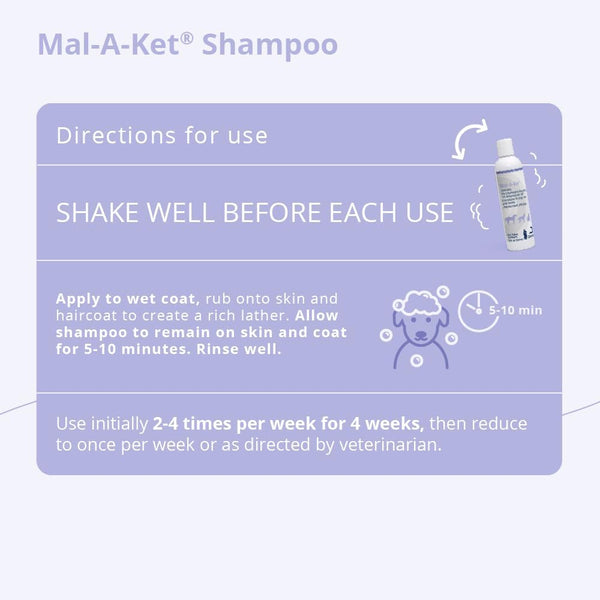 Mal-A-Ket Shampoo for Dogs and Cats, 8 Oz | Packaging May Vary3