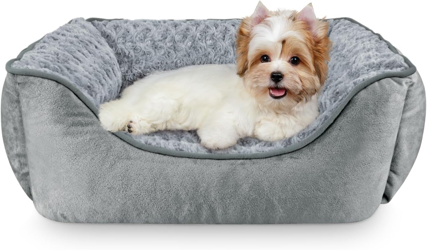 joejoy-rectangle-dog-bed-for-large-medium-small-dogs-washable-orthopedic-sofa-bed-soft-breathable-puppy-pet-cuddler-durable-calming-dog-bed-with-anti-slip-bottom-multiple-sizes-beige