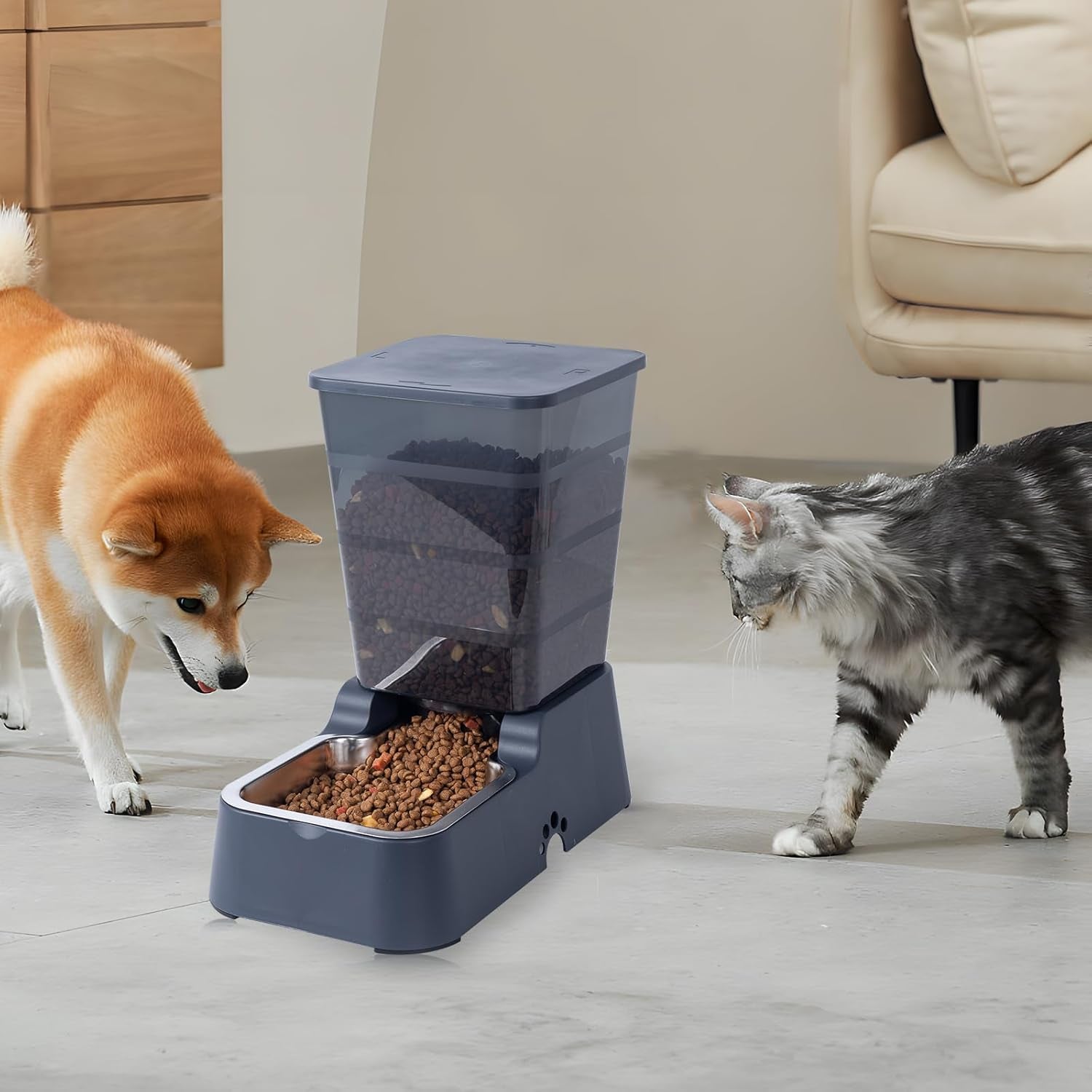 meikuler-pets-auto-feeder-5-2l-food-feeder-and-water-dispenser-set-for-medium-large-dogs-cats-and-pets-animals-navy