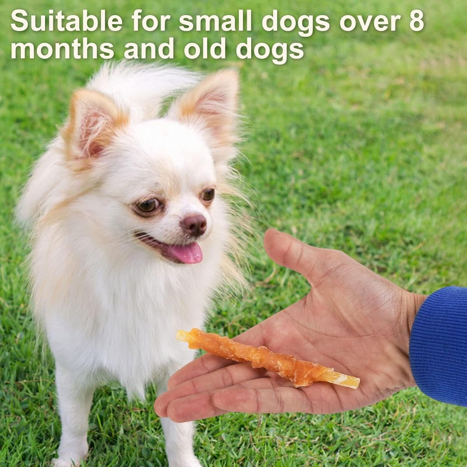 mon2sun-dog-treats-4-5-4-7-inch-chicken-wrapped-codfish-sticks-14-11-oz-40-count-pack-soft-chewy-texture-low-fat-recipe-rawhide-free-daily-treats-suitable-for-small-dogs