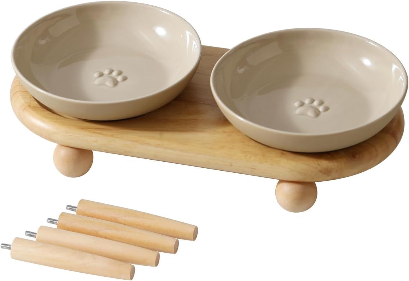 havniva-elevated-cat-bowls-cat-food-and-water-bowl-set-ceramic-cat-bowl-raised-cat-food-bowls-whisker-friendly-5-6-shallow-cat-dishes-6-wide-cat-plates-non-slip-wood-stand-two-heights