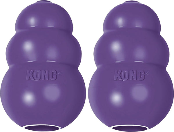 KONG Senior - Dog Toy with Gentle, Natural Rubber - Durable Dog Toy for Older Dogs - Use Treats with Stuffable Chew Toy - Treat Toy for Chewing & Fetching - for Large Dogs11