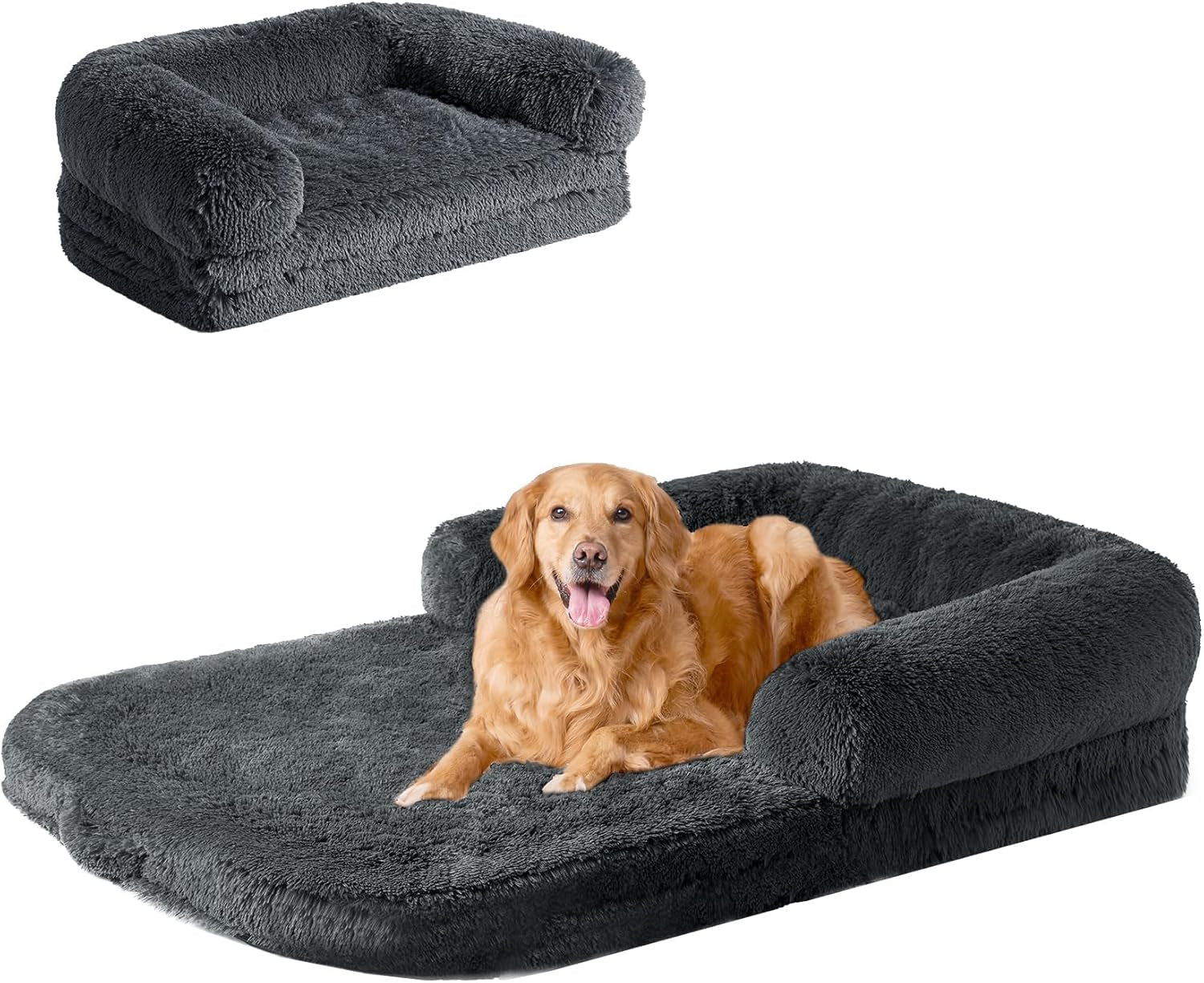 eheyciga-foldable-xxl-dog-bed-memory-foam-46x34x6-5-fluffy-cover-grey