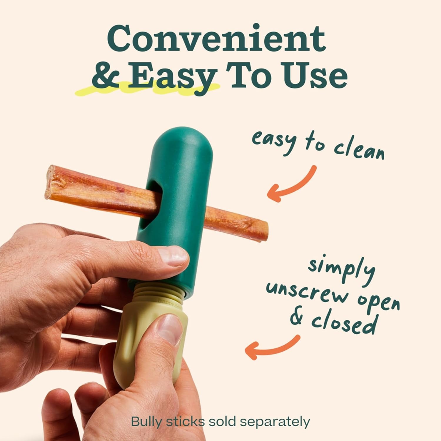 woof-bullysafe-bully-stick-holder-for-dogs-fits-dogs-10-lbs-secures-bully-sticks-extends-chew-time-easy-to-clean-reusable-design