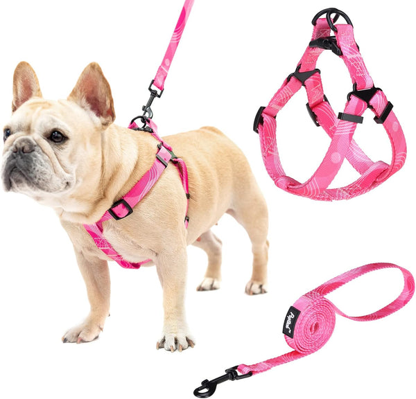 PUPTECK No Pull Dog Harness Soft Adjustable Basic Nylon Step in Puppy Vest Outdoor Walking with ID Tag21