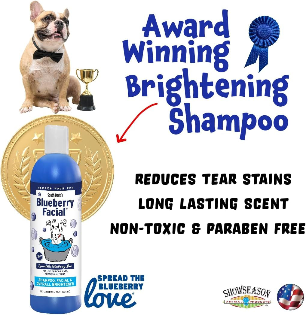 south-barks-blueberry-facial®-pet-shampoo-12-oz-brightener-tear-stain-remover-long-lasting-odor-eliminator-cruelty-free-paraben-free-made-in-the-usa