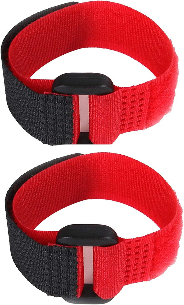 2Pcs Red Crow Rooster Collar, Crow Collar Rooster Collarno Crow Noise Neck Belt for Roosters Collars, Harnesses and Leashes Nylon Prevent Chickens from Screaming Basic Dog Collars Basic Collars1