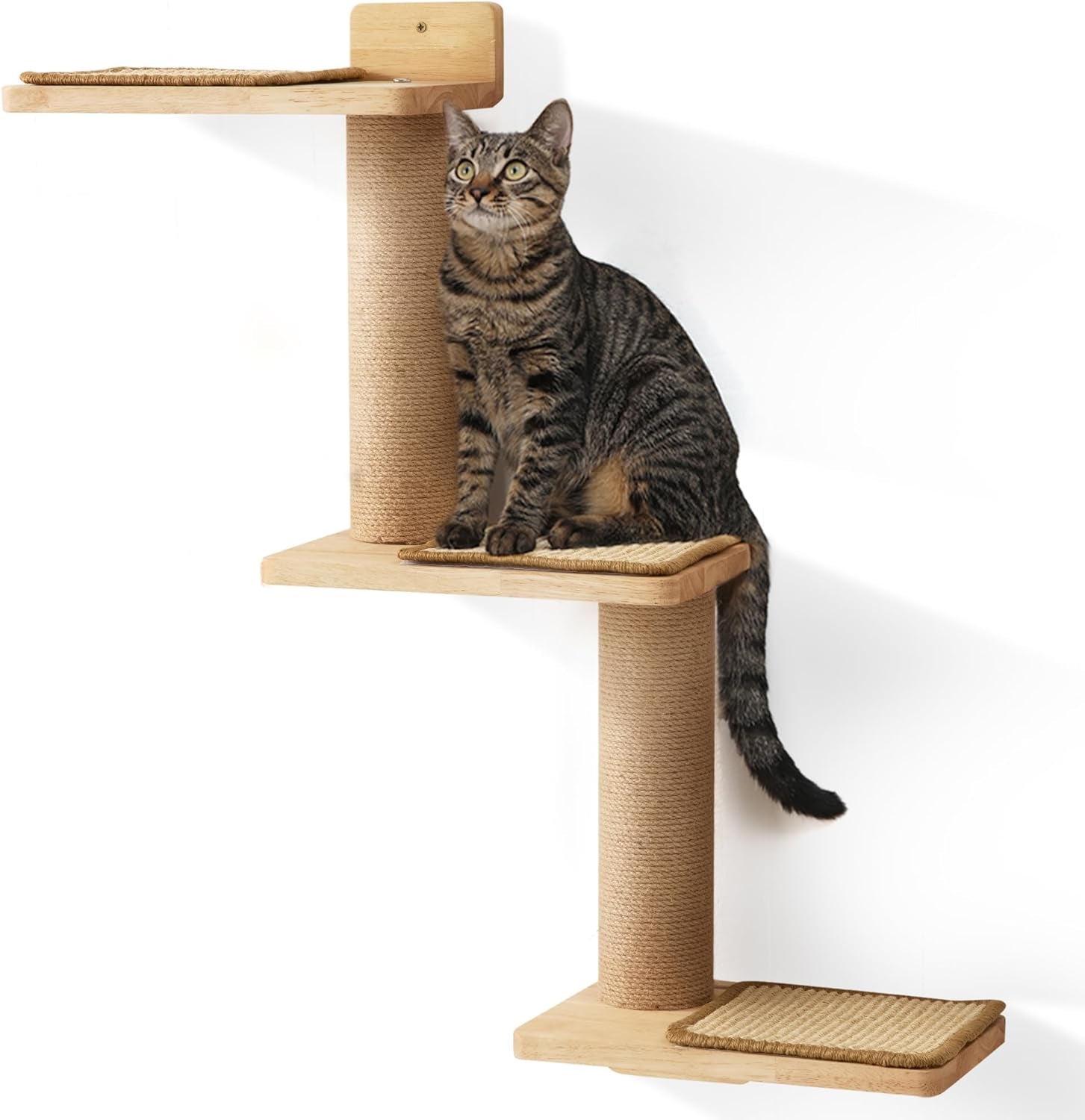 fukumaru-cat-wall-shelves-3-in-1-transformable-cats-scratching-post-solid-rubber-wood-diy-kitten-walls-jungle-and-perch-platform-supplies-suit-for-climb-play-nap-scratch