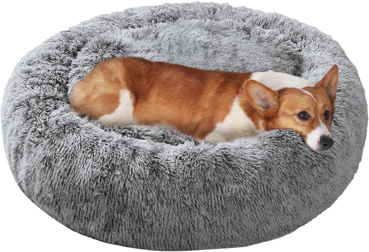 jollyvogue-small-dog-bed-calming-soft-anti-anxiety-donut-cat-bed-washable-round-fluffy-cushion-for-small-and-medium-pets-20