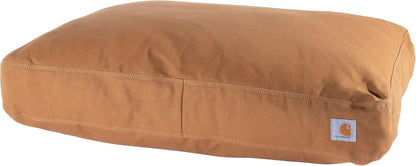 Carhartt Durable Canvas Pet Bed, Water Resistant Firm Duck Dog Bed, Carhartt Brown, Large1