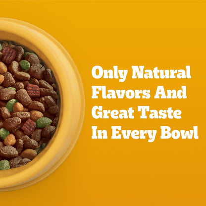Pedigree Tender Bites Dry Dog Food, Chicken & Steak, 14 Lb | Easy-To-Chew Two-Textured Kibble, Natural Fiber for Healthy Digestion, 36 Vitamins & Minerals, Natural Flavors Only7