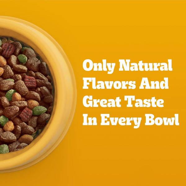 Pedigree Tender Bites Dry Dog Food, Chicken & Steak, 14 Lb | Easy-To-Chew Two-Textured Kibble, Natural Fiber for Healthy Digestion, 36 Vitamins & Minerals, Natural Flavors Only7