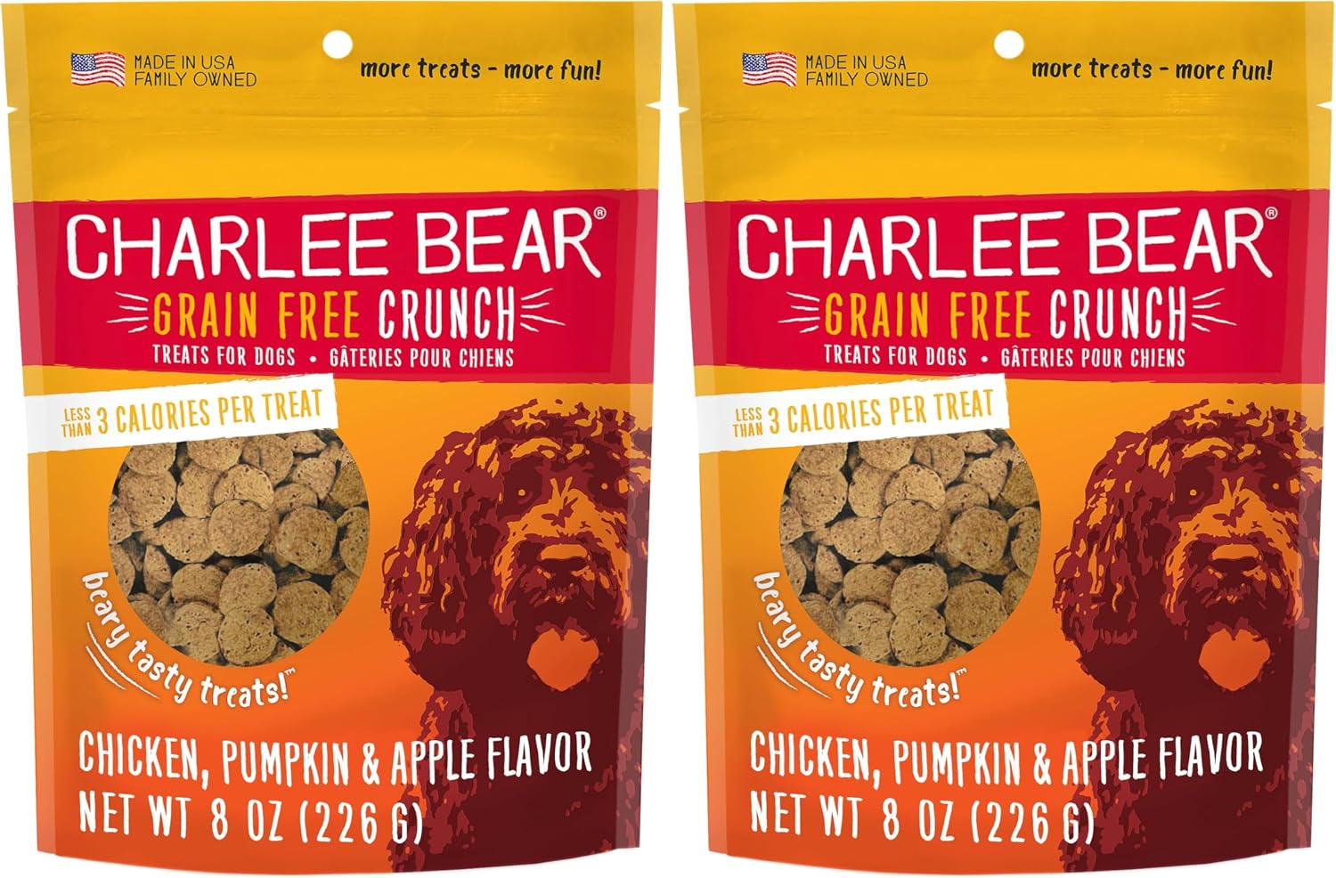 charlee-bear-crunch-grain-free-dog-treats-bacon-and-blueberry-8-ounce-resealable-bag-low-calorie-training-treats-for-dogs-limited-ingredient-healthy-crunchy-dog-snacks-made-in-usa