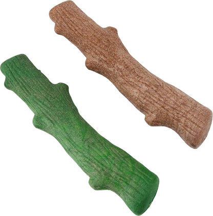 Dogwood Calming Dog Chew Toy – Real-Wood Blend, Moderate Chewers, Medium, 7.5", 2-Pack (Natural & Hemp Flavors)11