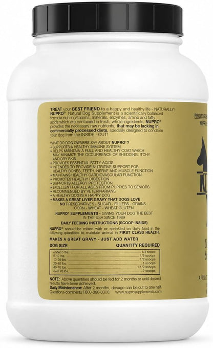 Nupro Natural Dog Supplement | Daily Wellness Support3