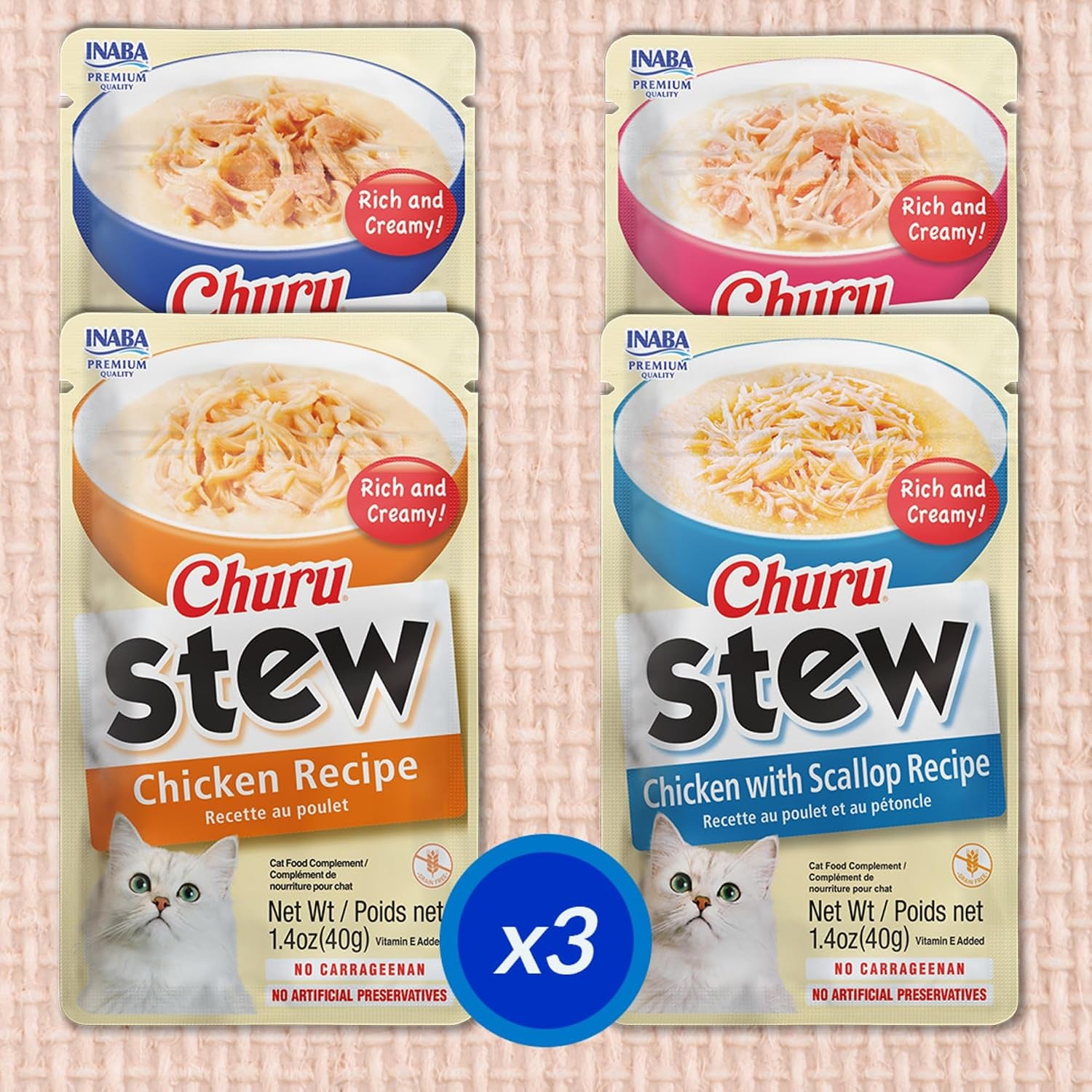 inaba-churu-stew-for-cats-side-dish-pouch-with-vitamin-e-1-4-ounces-per-pouch-12-pouches-chicken-seafood-variety