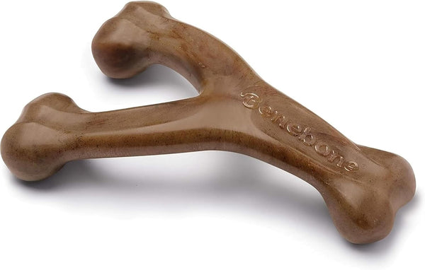Benebone Wishbone Durable Dog Chew Toy for Aggressive Chewers, Real Bacon, Made in USA, Medium7