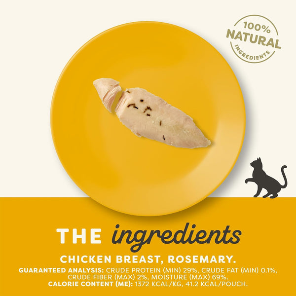 Applaws Whole Chicken Filet with Rosemary Cat Treats 12-Pack 1.06 Oz Loins | 100% Natural, High Quality, Single Ingredient, Grain Free, High Protein, Freeze Dried, No Fillers, No Artificial Additives2