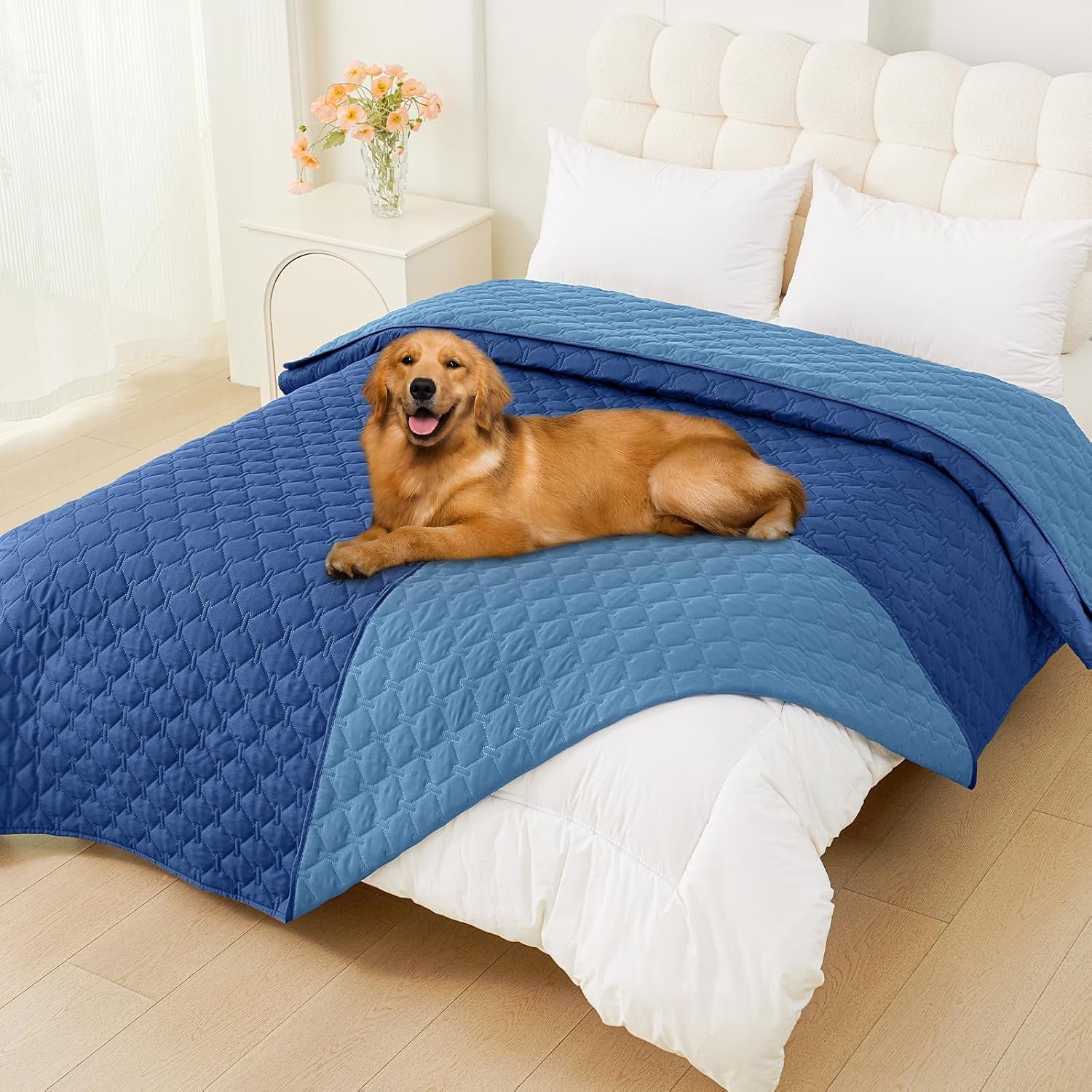 smiry-waterproof-dog-bed-cover-blanket-reversible-pet-blanket-soft-reversible-washable-leakproof-cats-dogs-couch-cover-for-sofa-couch-furniture-30x70-inch