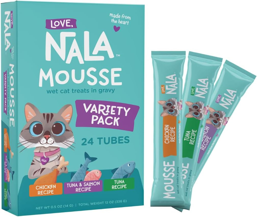 love-nala-natural-lickable-cat-squeeze-up-treat-topper-variety-pack-mousse-wet-food-cat-puree-grain-free-non-gmo-minerals-vitamins-24-pack-12-oz