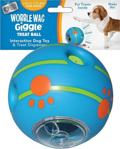 Wobble Wag Giggle Ball, Interactive Dog Toy, Fun Giggle Sounds When Rolled or Shaken, Pets Know Best, as Seen on TV13