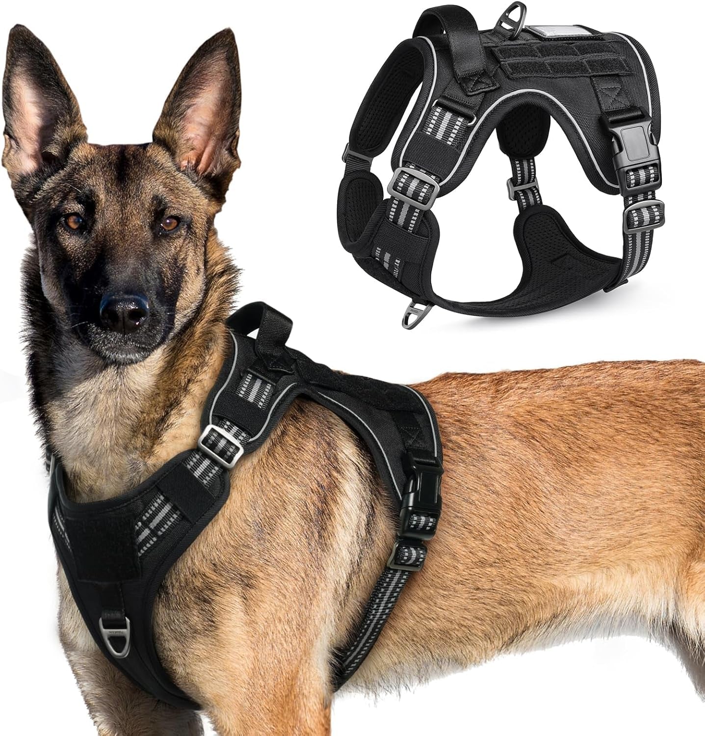 rabbitgoo-tactical-dog-harness-for-large-no-pull-military-service-vest-molle-handle-heavy-duty-adjustable-reflective-straps-easy-control-for-training-walking-black-large