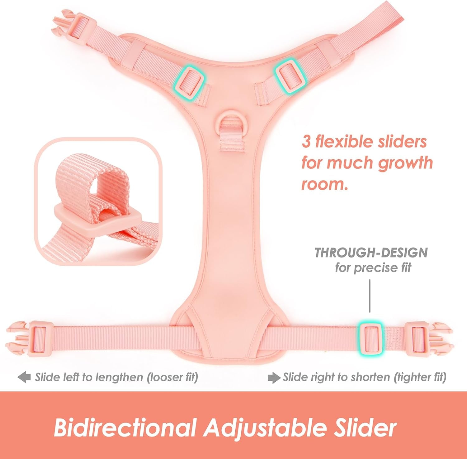 no-pull-dog-harness-puppy-vest-with-front-clip-for-small-medium-large-sized-doglight-pink-l