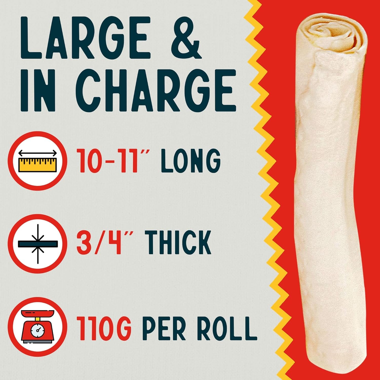canine-chews-10-11-rawhide-bones-for-large-dogs-durable-usa-beefhide-dog-rawhide-chews-retriever-rolls-20-pack-5-lbs