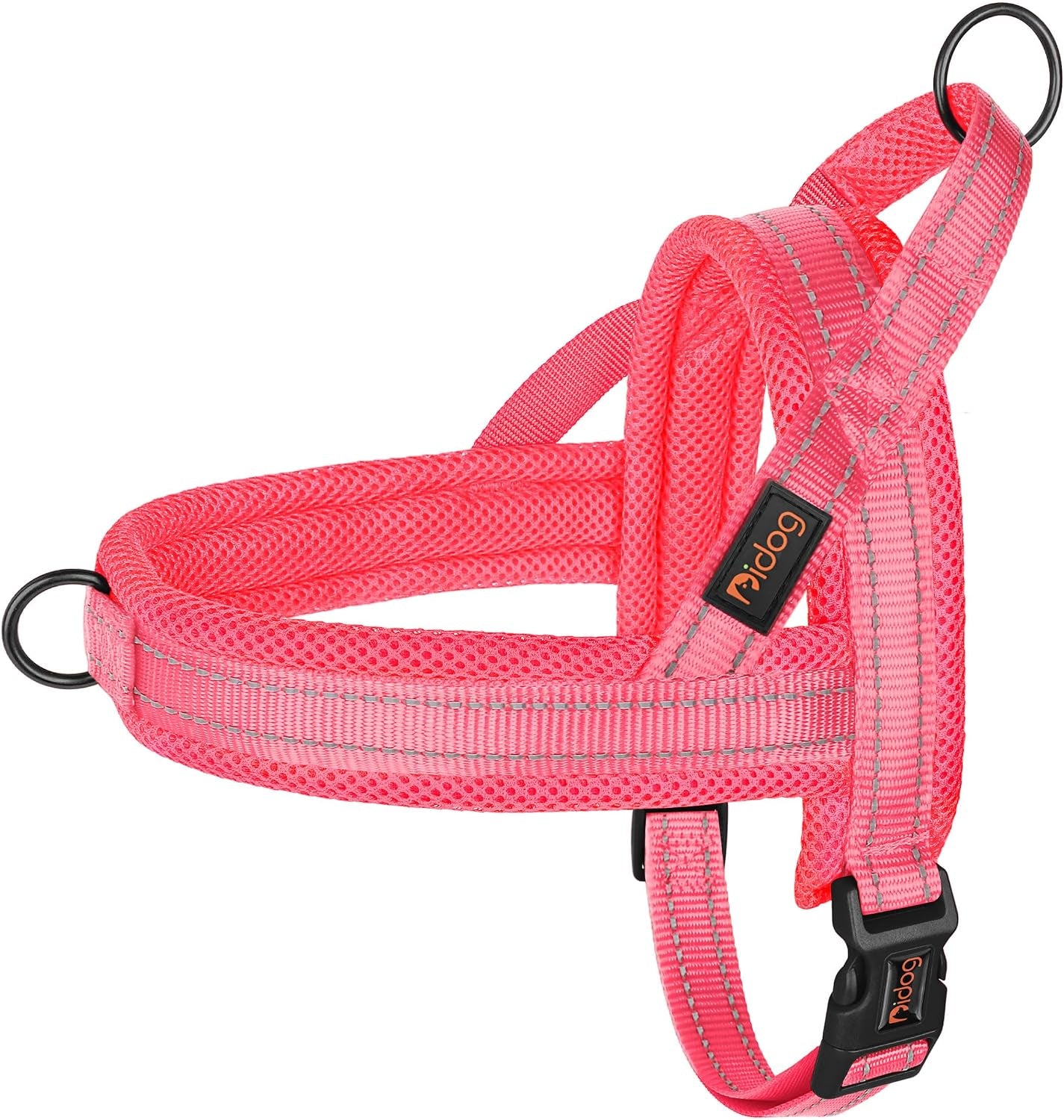 didog-no-pull-dog-harness-for-small-dogs-breathable-mesh-padded-hot-pink-s-quick-fit-easy-on-and-off-lightweight-reflective-vest-harness-for-night-safty-easy-for-walking-and-training-chest-18-22
