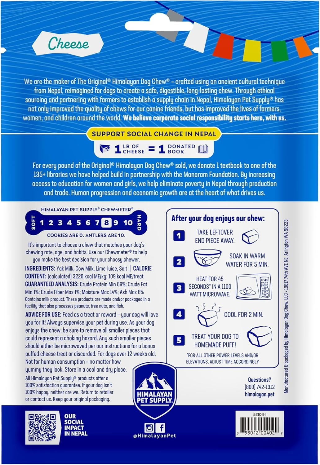 himalayan-dog-chew-the-original-yak-cheese-dog-chews-3-small-yak-chews-only-salt-milk-lime-natural-long-lasting-dog-bones-healthy-dog-treats-lactose-free-protein-rich-for-dogs-under-15-lbs