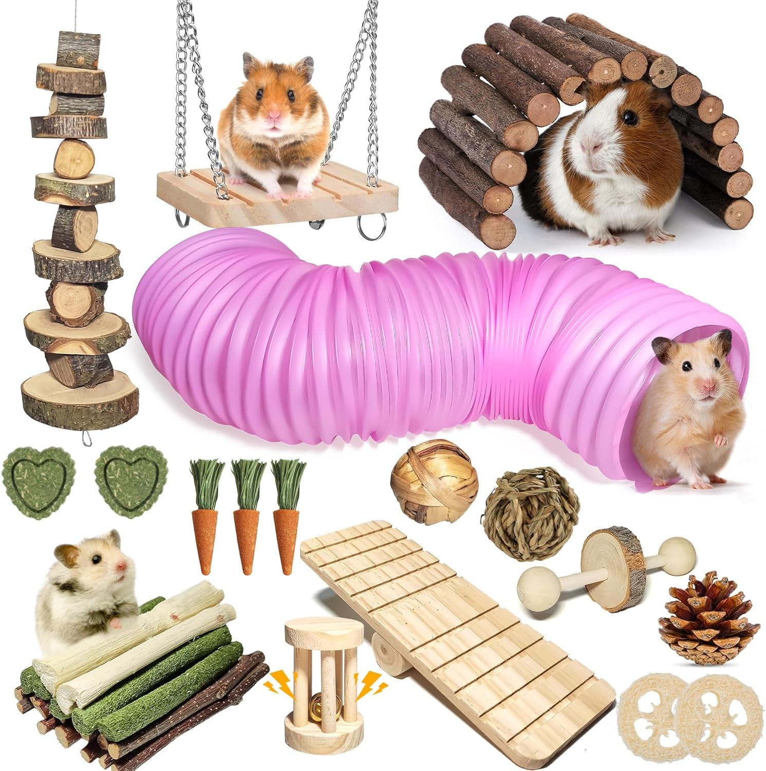 40-pcs-hamster-toys-set-guinea-pig-toys-enrichment-hamster-tubes-and-tunnels-rat-enrichment-toy-with-bridge-seesaw-swing-ball-for-gerbils-chinchillas-dwarf-and-syrian-mouse