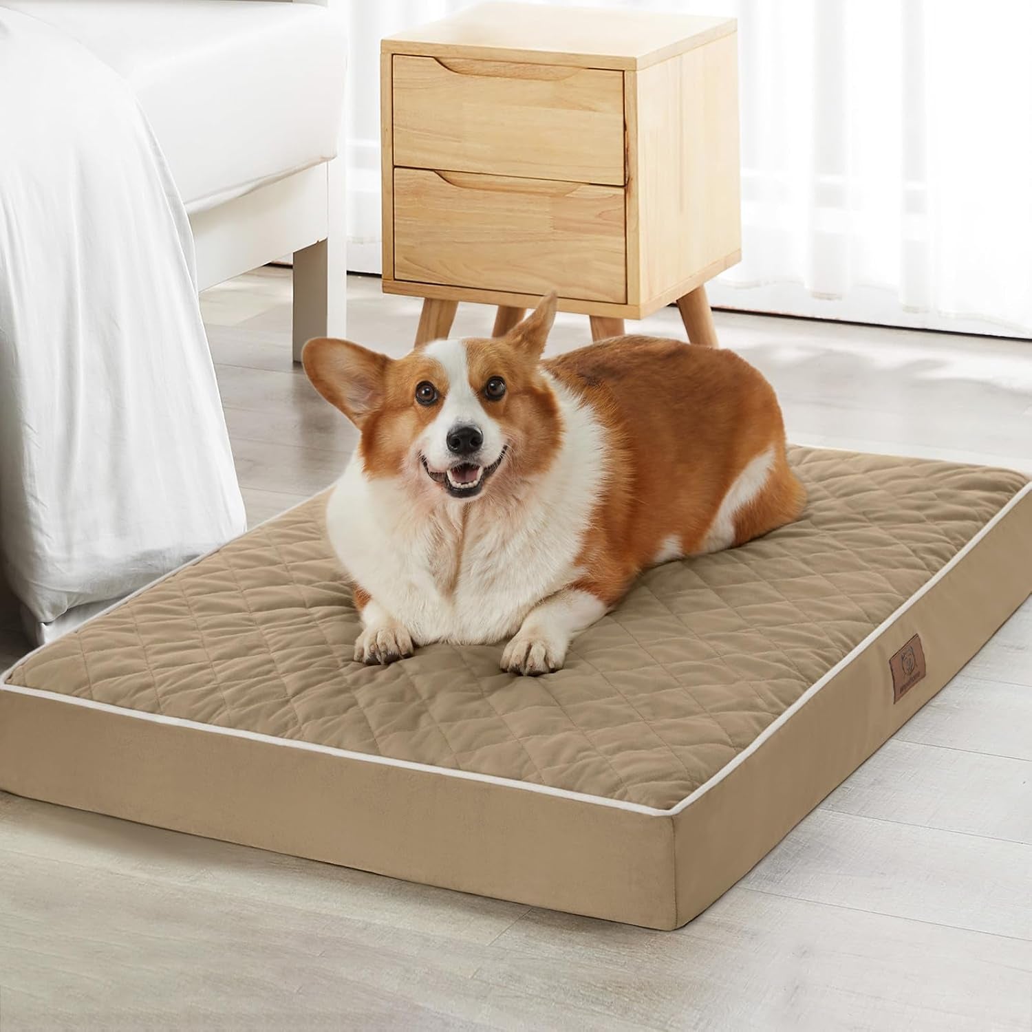 wnpethome-orthopedic-waterproof-extra-large-senior-dogs-bed-for-comfy-sleeping-with-removable-washable-cover-multi-needle-quilting-xl-crate-bed-for-large-sized-dog-relax-light-grey