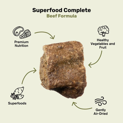 BADLANDS RANCH by Katherine Heigl – Superfood Complete Air-Dried Beef Dog Food – High Protein with Superfoods for Daily Wellness & Consistent Nutrition – 24 Oz3