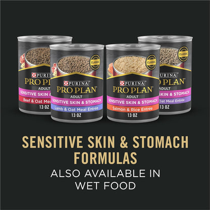 Purina Pro Plan Sensitive Skin and Stomach Dog Food Dry, Adult Salmon & Rice Formula, Digestive Health - 40 Lb. Bag7