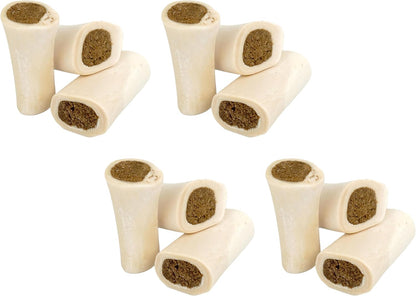 Cadet Stuffed Shin Bone, Long-Lasting Dog Chew Bones for Aggressive Chewers, High Protein Filled Bone Dental Chew for Dogs, Peanut Butter Flavor Filling, 3-4" for Small Dogs, 3 Pack13