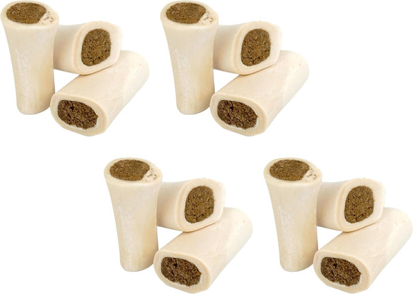 Cadet Stuffed Shin Bone, Long-Lasting Dog Chew Bones for Aggressive Chewers, High Protein Filled Bone Dental Chew for Dogs, Peanut Butter Flavor Filling, 3-4" for Small Dogs, 3 Pack13