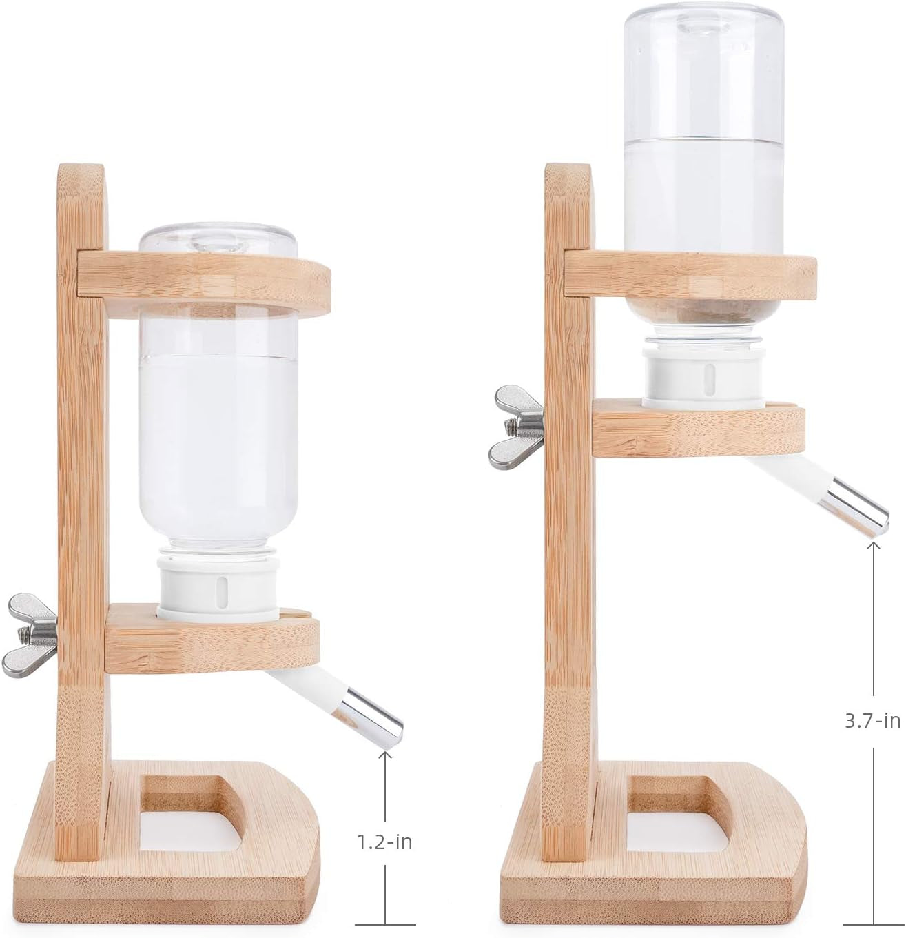 niteangel-hamster-water-bottle-with-stand-4oz-120ml-capacity-leak-proof-adjustable-height-far-away-cage-mess-wet-bedding-water-dispenser-for-syrian-dwarf-hamster-gerbils-mice-rat-or-small-pets