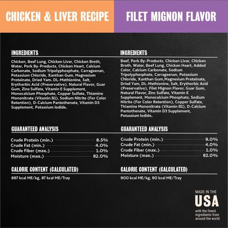 cesar-wet-dog-food-classic-loaf-in-sauce-grilled-chicken-filet-mignon-porterhouse-steak-beef-chicken-liver-and-turkey-variety-pack-3-5-oz-easy-peel-trays-36-count-pack-of-1-made-in-usa-real-meat-1-ingredient-no-fillers-or-artificial-flavors-formulated-without-grains-easy-peel-trays