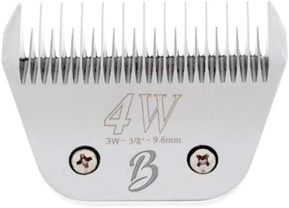 Detachable a Series Wide 30 Blades for Dog Grooming Cuts Length 1/50" - 0.5Mm Japanese Carbonized Steel Wide Grooming Blades Compatible A5 Series Wide Clippers for Dogs(30W)20
