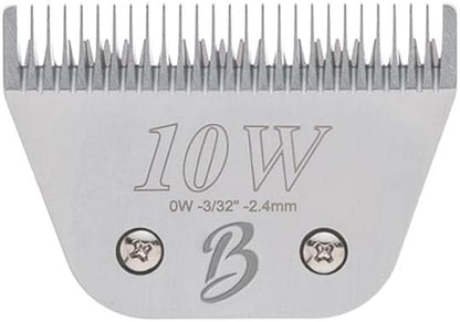 Detachable a Series Wide 30 Blades for Dog Grooming Cuts Length 1/50" - 0.5Mm Japanese Carbonized Steel Wide Grooming Blades Compatible A5 Series Wide Clippers for Dogs(30W)13