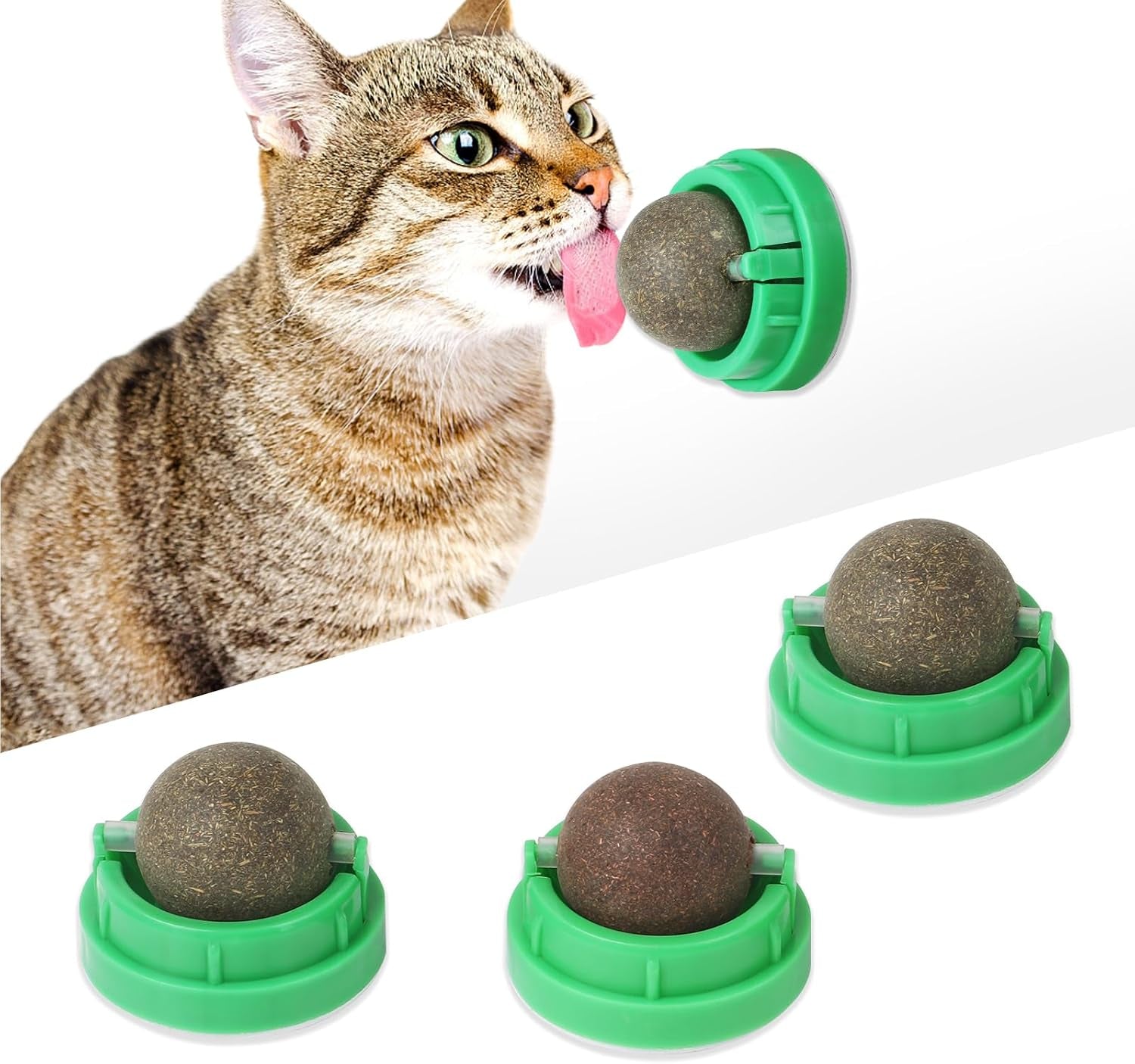 ccinee-3pcs-catnip-balls-for-cats-wall-catnip-toys-edible-cat-toys-for-cat-lick-safe-healthy-kitten-chew-toys-teeth-cleaning-dental-cat-toys