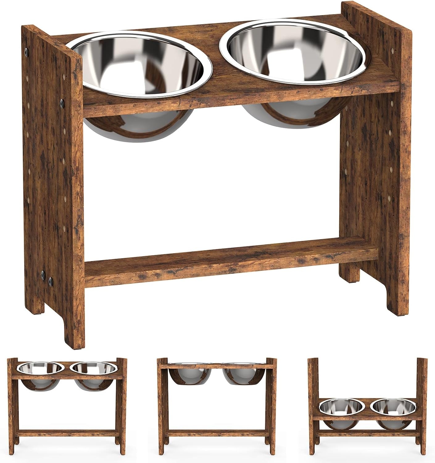 vantic-elevated-dog-bowls-raised-dog-bowl-stand-adjustable-small-natural-bamboo-elevated-feeder-with-2-stainless-steel-bowls-adjustable-height-stand-for-small-puppies-and-cats