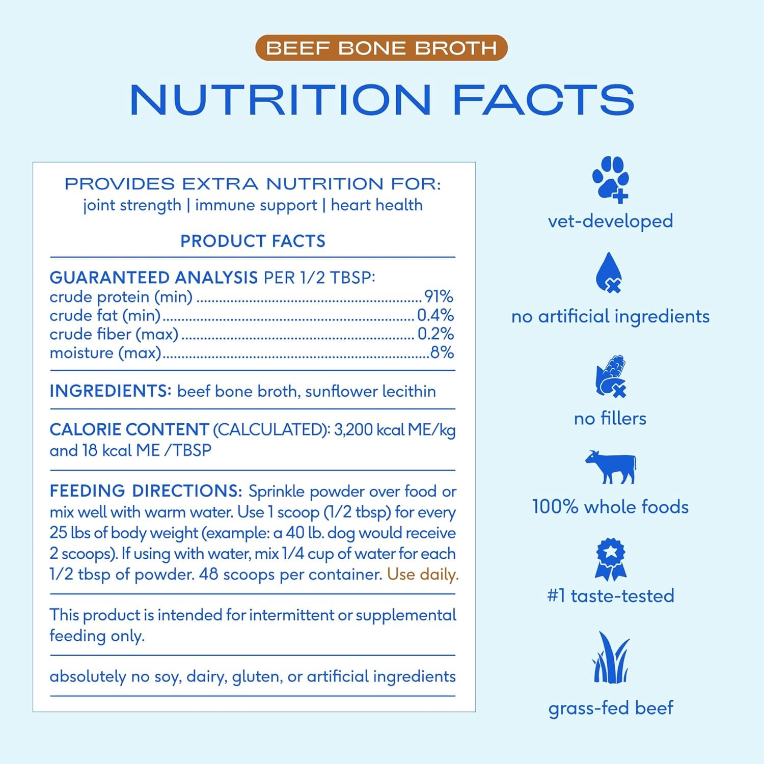 native-pet-bone-broth-for-dogs-made-with-real-beef-bone-broth-dog-food-toppers-for-picky-eaters-provides-extra-hydration-nutrition-for-joint-strength-immunity-heart-health-48-scoops