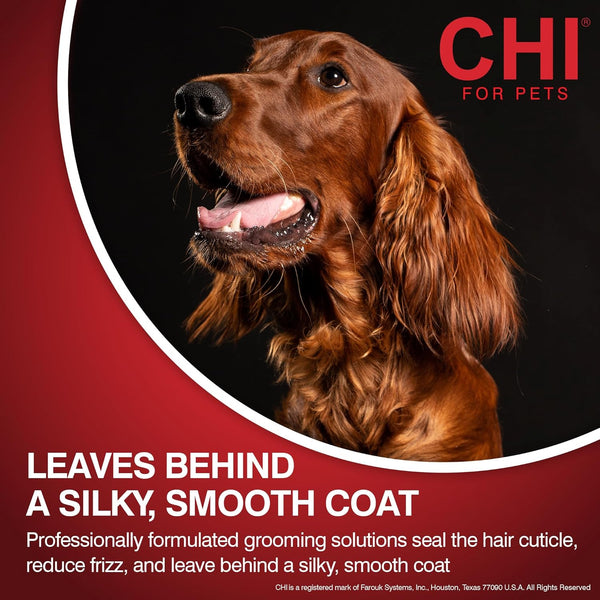 CHI for Dogs Deodorizing Spray, Unscented, 8 Fl Oz | Refreshes Coats and Reduces Odor between Baths While Moisturizing Fur3
