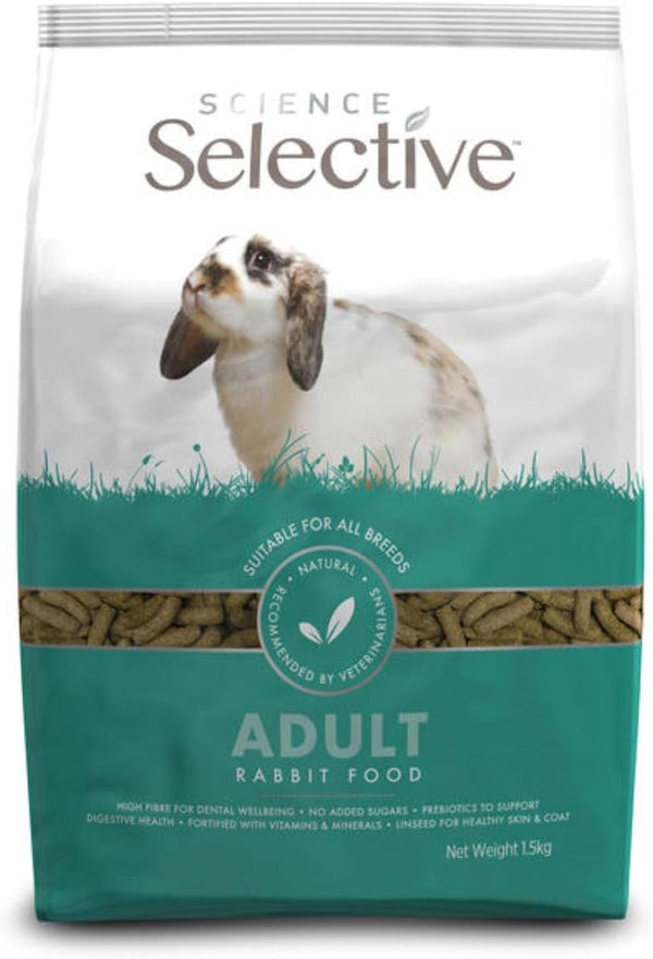 Supreme Petfoods Science Selective Adult Rabbit 1.5Kg1