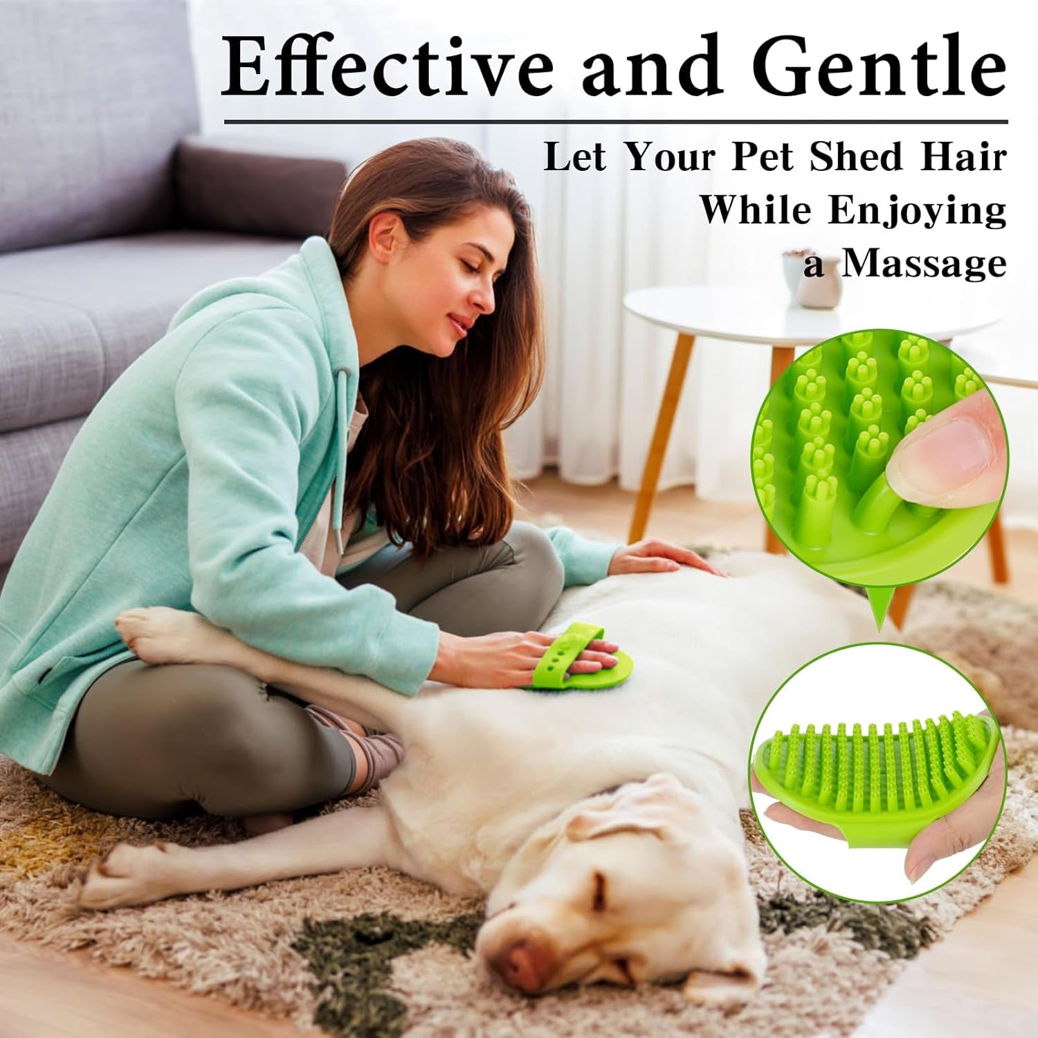 2pcs-dog-bath-brush-set-adjustable-handle-dog-scrubber-for-shampooing-deshedding-massaging-suitable-for-pets-curry-comb-shampo-brush-for-dogs-cats-and-horses-green-blue