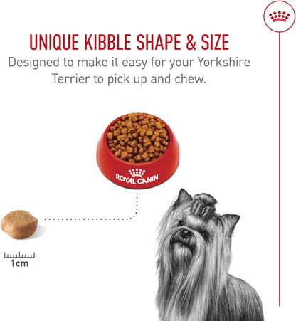 ROYAL CANIN Breed Health Nutrition Yorkshire Terrier Adult Dry Dog Food, 2.5 Lb Bag.5