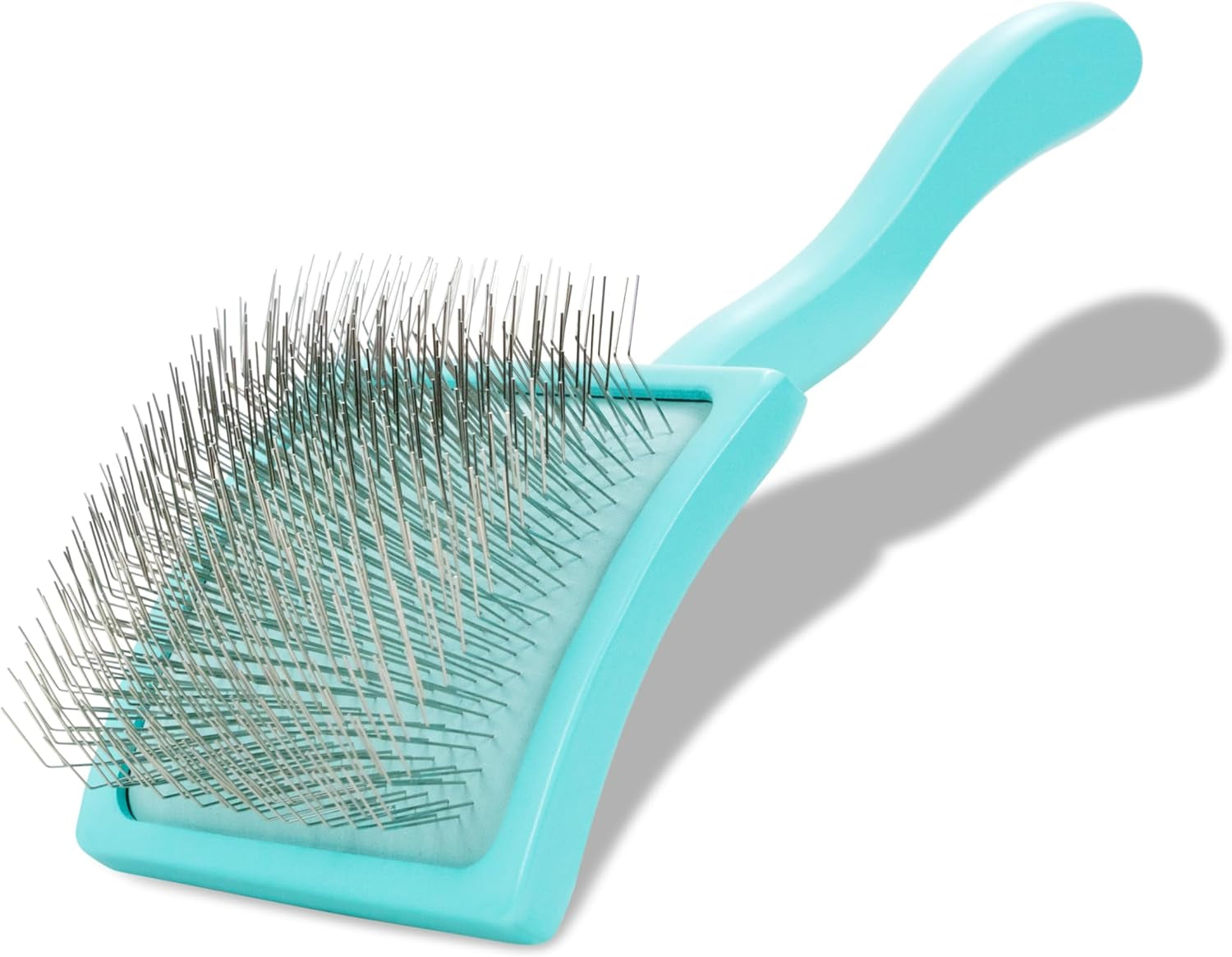 chris-christensen-big-g-dog-slicker-brush-for-dogs-goldendoodles-labradoodles-poodles-groom-like-a-professional-fluff-detangle-style-saves-time-energy-coral-large